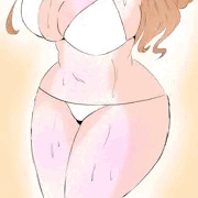 白ビキニそよさん