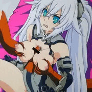 弄ばれるブラックハート様