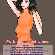 working woman is beautiful.