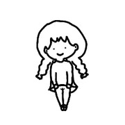 女の子