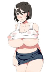 タンクトップおばさん