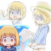 陽渚ちゃんvsアオイソメ
