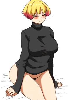 寝起きの女