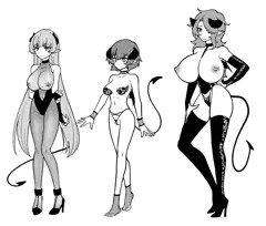 神子堕ち編立ち絵(TS騎士シリーズ)