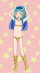【らくがき】ラムちゃん（ロリ化）