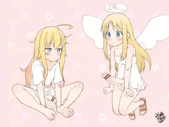 【ふたなり】ガヴ＆クリムらくがき（版権）