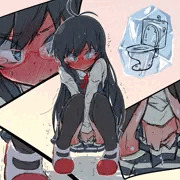 おトイレを凍結された朝潮さん