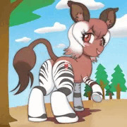 キリンでも無いシマウマでも無い