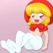 赤ずきんチャチャ＋白タイツ