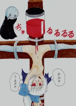 逆さ吊り吸血装置