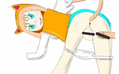 オリキャラ 尻尾コキ
