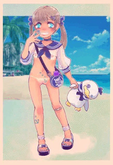 ロリギャル海へ行く