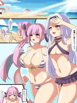 ビーチでナンパ師に気持ちよくさせられちゃうあくたん