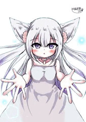 幸福の白猫