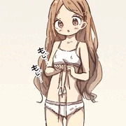もじもじ少女