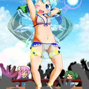 Skeb：踊りチルノ