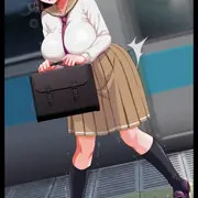 【アニメ】電車外でおもらし【動画】