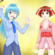 ヒーローバトルコロシアムのりづるとカレン