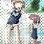 プールずらしオシッコ( ﾟДﾟ)