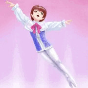 王子役を踊る少女