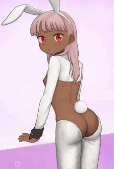 白逆バニー