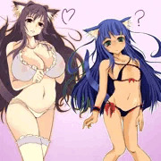 Wet Sisters 姉妹 設定絵