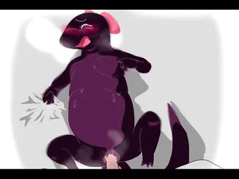 トカゲgif 試作