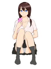色気のないパンツ…