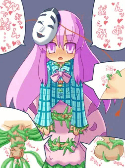 ふたなりこころちゃん触手服添え