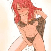 看板娘(風呂に入れず26日目)