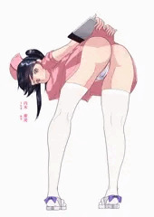 らくがきの日 内木亜美 オリジナル ナース 看護婦 看護師 パンチラ パンモロ すじ 陰毛 白ニーソ