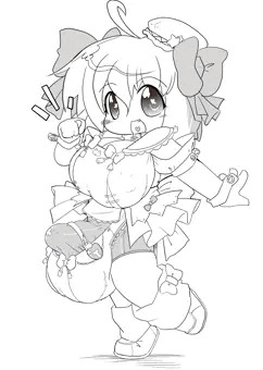 乳袋感