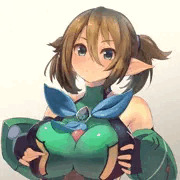 はーい、パティちゃんのおっぱいサンドですよー！