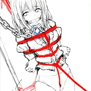 201605150 - Eyringさん支援感謝イラスト 羽黒ラフ