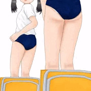 椅子の上に立つ女の子達