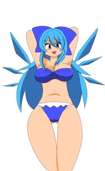 水着のチルノおねぇちゃん