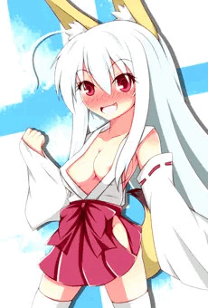 狐耳巫女