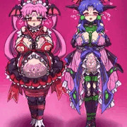肉まんサキュバス２人