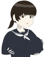 JKの爆乳でパイズリされたい