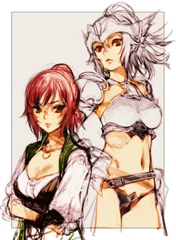 聖剣伝説3落書き　ライザさん