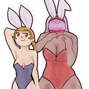 新人バニーガール