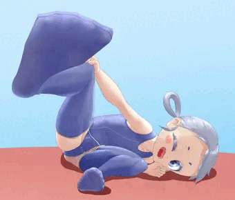 足見せスク水ロリ
