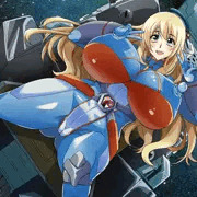 搾乳されるパイロットスーツを装着した愛宕