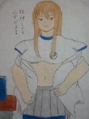 お着替え女子高生