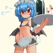 膨乳ビキニメイドレミリア