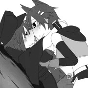 ゴッドイーター2のナナちゃんとうちの女主人公ちゃんがちゅっちゅしてるだけの絵です