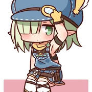 作業服アオイちゃん