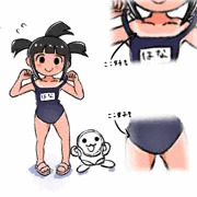 今月描いた太鼓の達人がーる