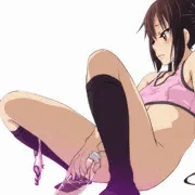 あずにゃんのボトル放尿