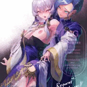 ［skeb］イカされるリシテアとドロテア